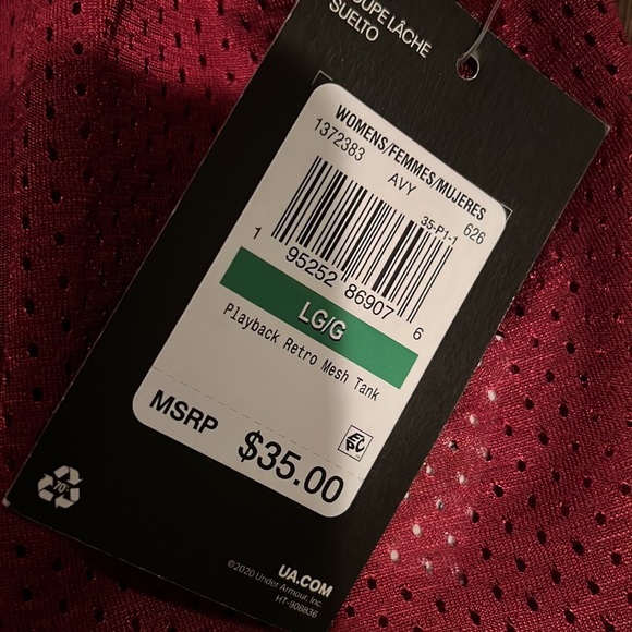 COPY - Under Armour Women's UA Playback Retro Mesh Tank Top.BUNDLE - Picture 5 of 5